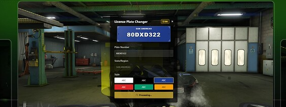 Plate Changer Script for FiveM