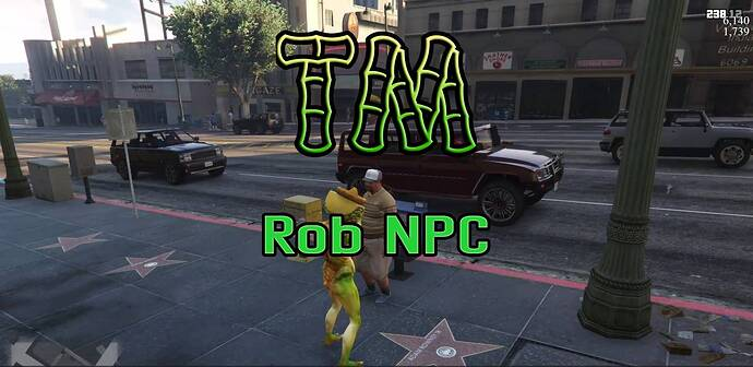 Rob/loot npcs