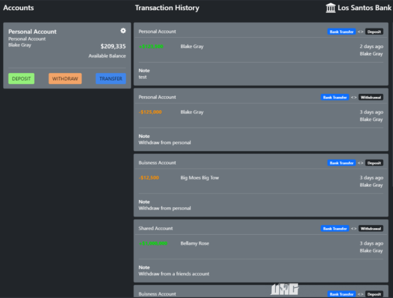 ESX Simple Banking