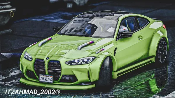 BMW M4 Animated EVO