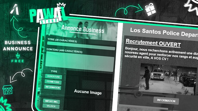 Business Announce