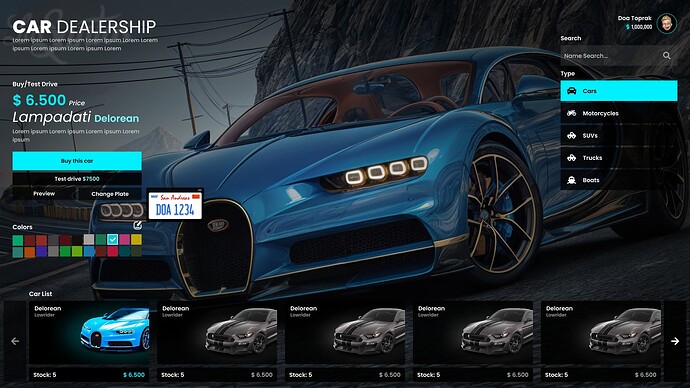 Advanced Car Shop System