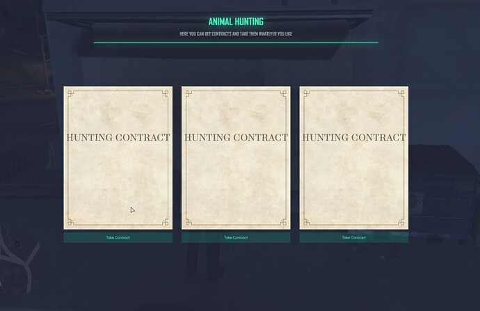 Jomidar-Hunting Script Inspired UI