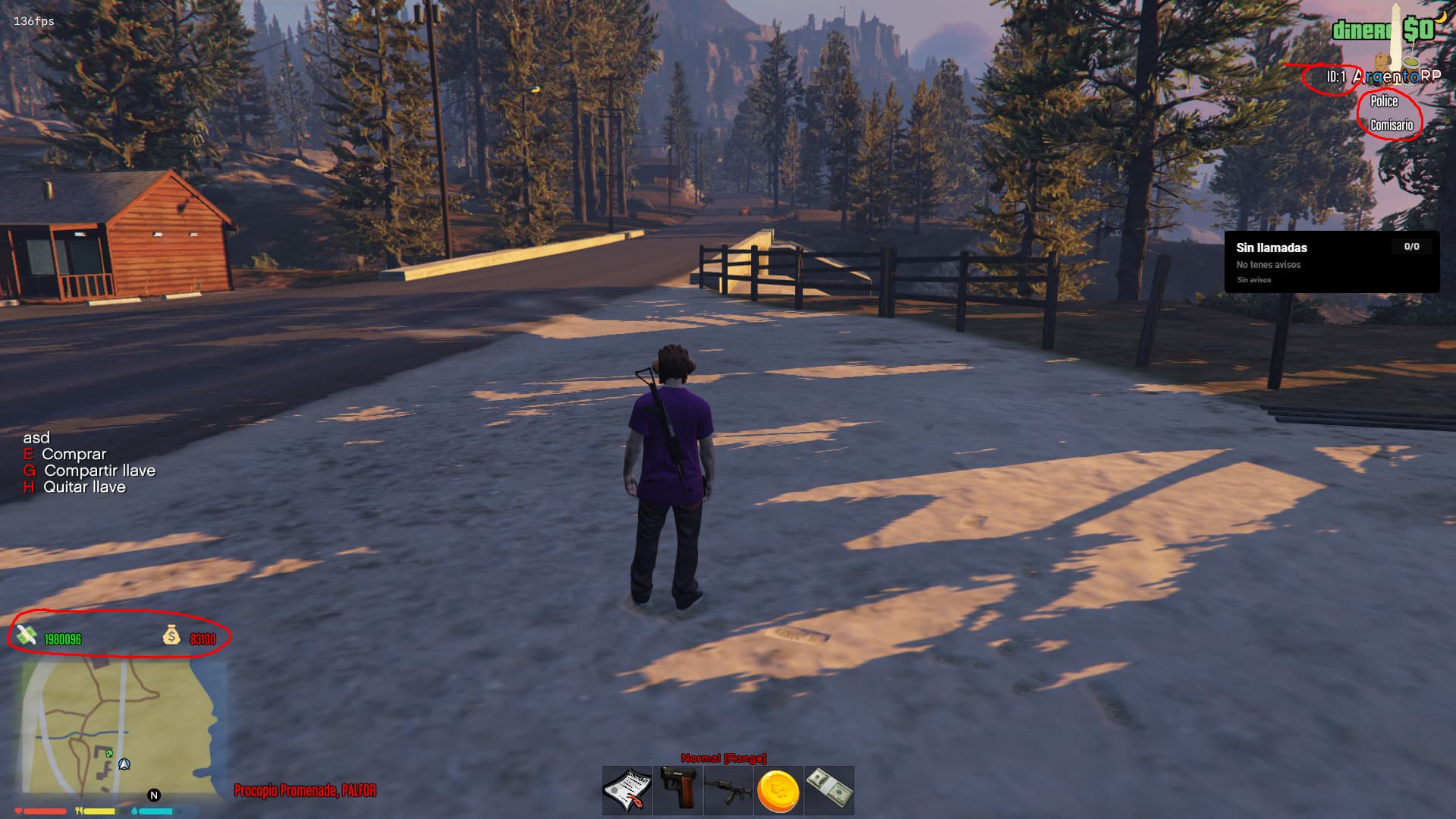 Minimalist HUD