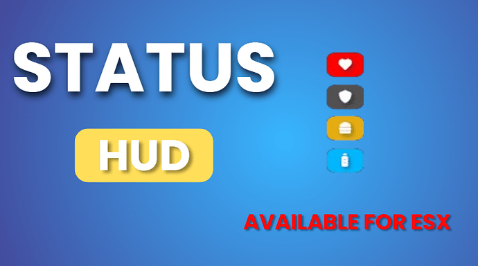 ESX Status HUD