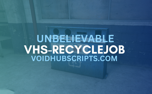 VHS RECYCLEJOB