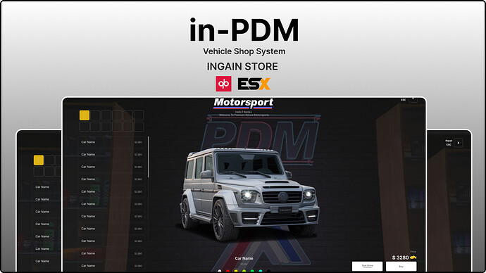 in PDM shop