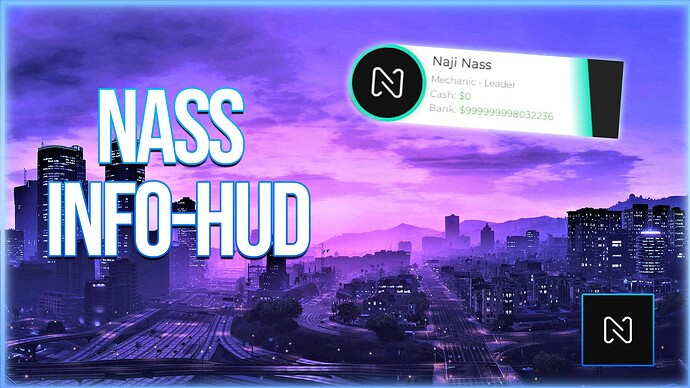 ESX nass Info HUD