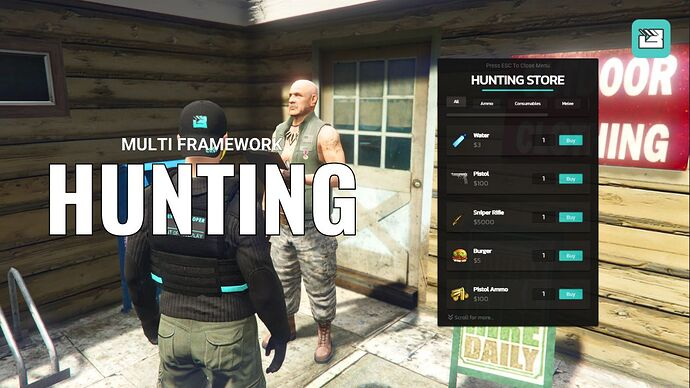Hunting Script