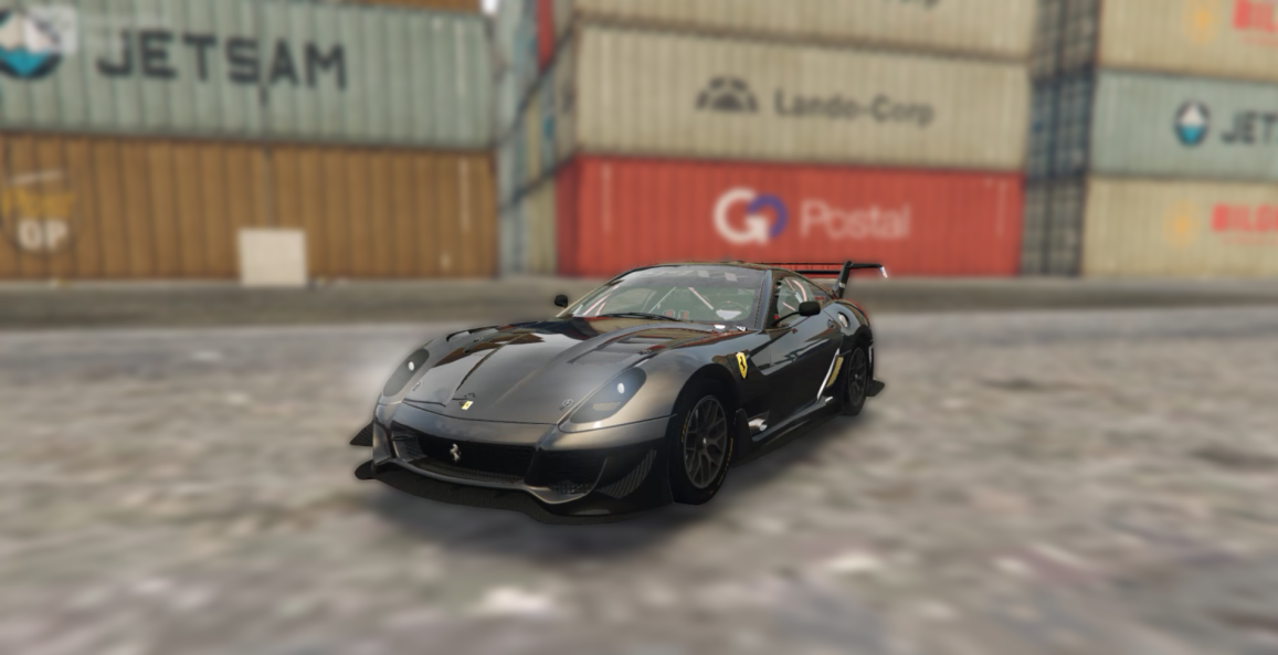 Mini Ferrari 599XX RC Car